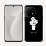 כיסוי בעיצוב אישי עם השם שלך לדגם - OnePlus 11R בעיצוב פרח