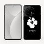 כיסוי בעיצוב אישי עם השם שלך לדגם - OnePlus 11R בעיצוב פרח היביסקוס