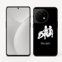כיסוי בעיצוב אישי עם השם שלך לדגם - OnePlus 11R בעיצוב מזלות - תאומים