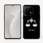 כיסוי בעיצוב אישי עם השם שלך לדגם - OnePlus 11R בעיצוב מזלות - מאזניים