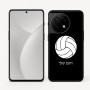 כיסוי בעיצוב אישי עם השם שלך לדגם - OnePlus 11R בעיצוב כדור כדורעף