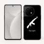 כיסוי בעיצוב אישי עם השם שלך לדגם - OnePlus 11R בעיצוב אק 47