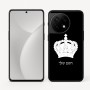 כיסוי בעיצוב אישי עם השם שלך לדגם - OnePlus 11R בעיצוב כתר מלכותי