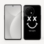 כיסוי בעיצוב אישי עם השם שלך לדגם - OnePlus 11R בעיצוב סמיילי