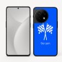 כיסוי בעיצוב אישי עם השם שלך לדגם - OnePlus 11R בעיצוב דגל המירוץ
