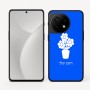 כיסוי בעיצוב אישי עם השם שלך לדגם - OnePlus 11R בעיצוב פרח