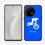 כיסוי בעיצוב אישי עם השם שלך לדגם - OnePlus 11R בעיצוב רוכב אופניים