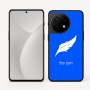 כיסוי בעיצוב אישי עם השם שלך לדגם - OnePlus 11R בעיצוב נוצת נוצה