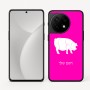 כיסוי בעיצוב אישי עם השם שלך לדגם - OnePlus 11R בעיצוב חזיר