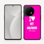כיסוי בעיצוב אישי עם השם שלך לדגם - OnePlus 11R בעיצוב אוהב את החברה שלי