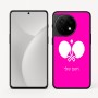 כיסוי בעיצוב אישי עם השם שלך לדגם - OnePlus 11R בעיצוב פינג פונג