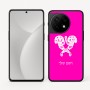 כיסוי בעיצוב אישי עם השם שלך לדגם - OnePlus 11R בעיצוב פרחי קרן
