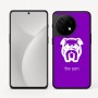 כיסוי בעיצוב אישי עם השם שלך לדגם - OnePlus 11R בעיצוב פרצוף בולדוג
