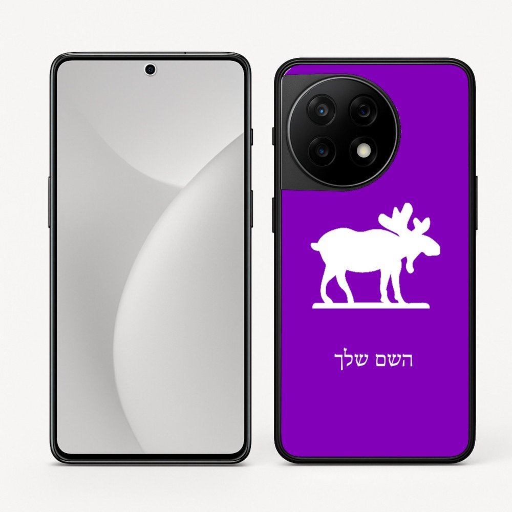 כיסוי בעיצוב אישי עם השם שלך לדגם - OnePlus 11R בעיצוב דישון