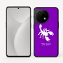 כיסוי בעיצוב אישי עם השם שלך לדגם - OnePlus 11R בעיצוב עקרב
