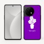 כיסוי בעיצוב אישי עם השם שלך לדגם - OnePlus 11R בעיצוב פרח