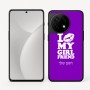 כיסוי בעיצוב אישי עם השם שלך לדגם - OnePlus 11R בעיצוב לנשק את החברה שלי
