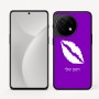 כיסוי בעיצוב אישי עם השם שלך לדגם - OnePlus 11R בעיצוב שפתיים - נשיקה