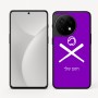 כיסוי בעיצוב אישי עם השם שלך לדגם - OnePlus 11R בעיצוב כדור בסיס