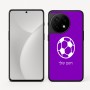 כיסוי בעיצוב אישי עם השם שלך לדגם - OnePlus 11R בעיצוב כדורגל כדור כדורגל