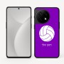 כיסוי בעיצוב אישי עם השם שלך לדגם - OnePlus 11R בעיצוב כדור כדורעף