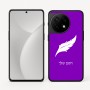 כיסוי בעיצוב אישי עם השם שלך לדגם - OnePlus 11R בעיצוב נוצת נוצה