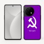 כיסוי בעיצוב אישי עם השם שלך לדגם - OnePlus 11R בעיצוב פטיש ומגל