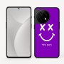 כיסוי בעיצוב אישי עם השם שלך לדגם - OnePlus 11R בעיצוב סמיילי