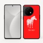 כיסוי בעיצוב אישי עם השם שלך לדגם - OnePlus 11R בעיצוב זברה