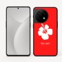 כיסוי בעיצוב אישי עם השם שלך לדגם - OnePlus 11R בעיצוב פרח היביסקוס
