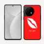 כיסוי בעיצוב אישי עם השם שלך לדגם - OnePlus 11R בעיצוב שפתיים - נשיקה