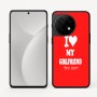 כיסוי בעיצוב אישי עם השם שלך לדגם - OnePlus 11R בעיצוב אוהב את החברה שלי
