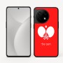 כיסוי בעיצוב אישי עם השם שלך לדגם - OnePlus 11R בעיצוב פינג פונג