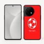 כיסוי בעיצוב אישי עם השם שלך לדגם - OnePlus 11R בעיצוב כדורגל כדור כדורגל