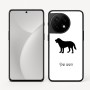 כיסוי בעיצוב אישי עם השם שלך לדגם - OnePlus 11R בעיצוב כלב