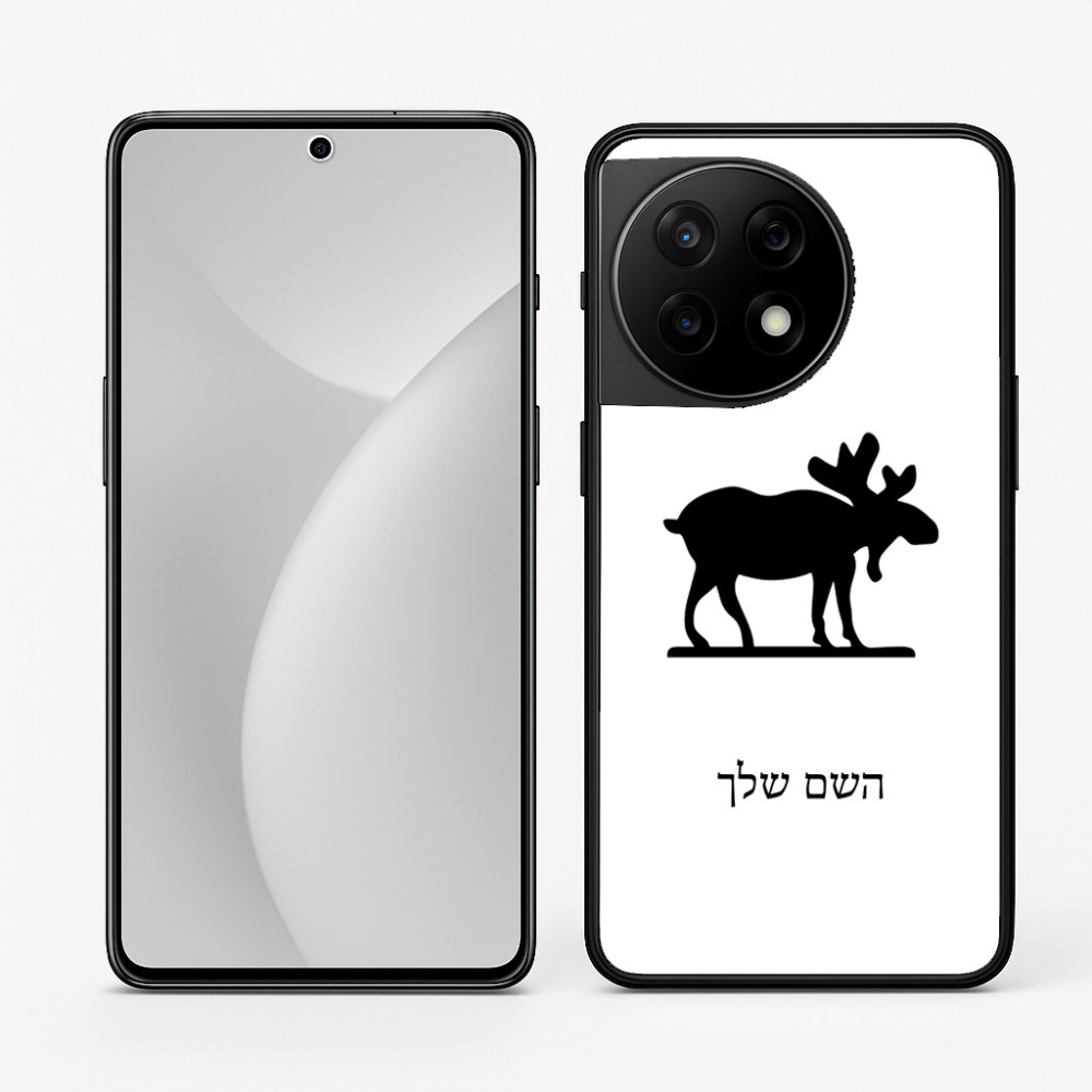 כיסוי בעיצוב אישי עם השם שלך לדגם - OnePlus 11R בעיצוב דישון