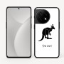 כיסוי בעיצוב אישי עם השם שלך לדגם - OnePlus 11R בעיצוב קנגורו