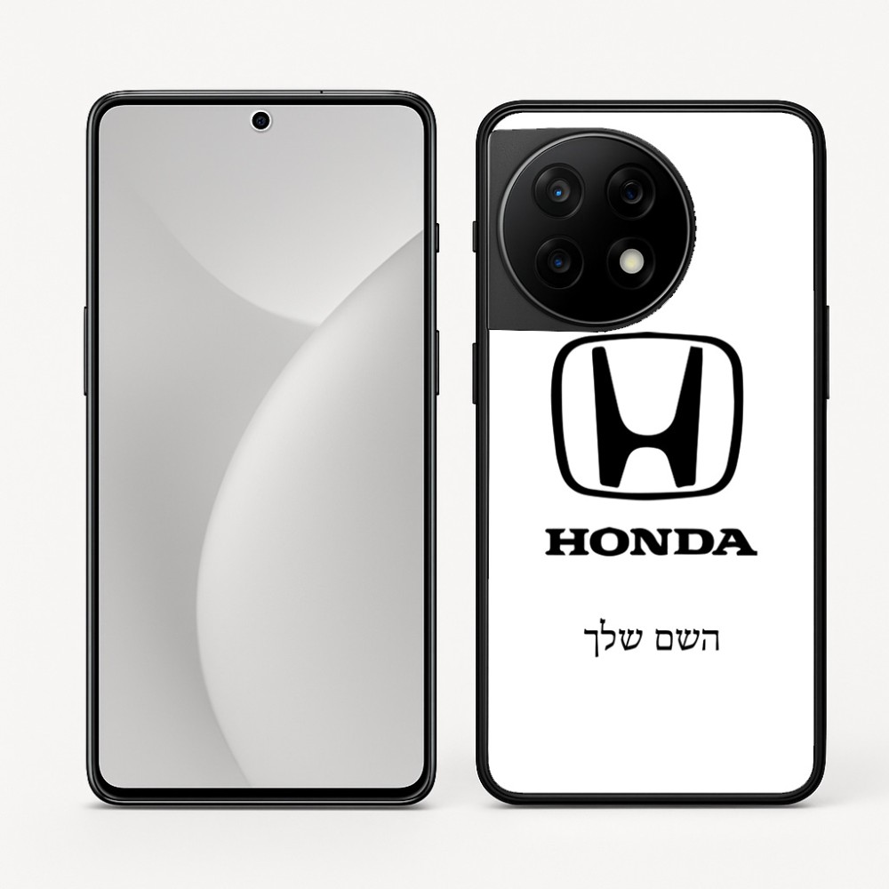 כיסוי בעיצוב אישי עם השם שלך לדגם - OnePlus 11R בעיצוב הונדה 2