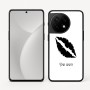 כיסוי בעיצוב אישי עם השם שלך לדגם - OnePlus 11R בעיצוב שפתיים - נשיקה