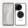 כיסוי בעיצוב אישי עם השם שלך לדגם - OnePlus 11R בעיצוב כדור כדורעף