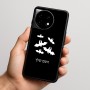 כיסוי בעיצוב אישי עם השם שלך לדגם - OnePlus 11R בעיצוב עטלפים