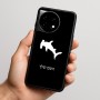 כיסוי בעיצוב אישי עם השם שלך לדגם - OnePlus 11R בעיצוב כריש ראש פטיש