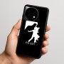 כיסוי בעיצוב אישי עם השם שלך לדגם - OnePlus 11R בעיצוב אישה רוקדת עם גבר