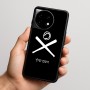 כיסוי בעיצוב אישי עם השם שלך לדגם - OnePlus 11R בעיצוב כדור בסיס