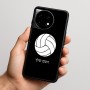 כיסוי בעיצוב אישי עם השם שלך לדגם - OnePlus 11R בעיצוב כדור כדורעף