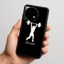 כיסוי בעיצוב אישי עם השם שלך לדגם - OnePlus 11R בעיצוב הרמת משקולות