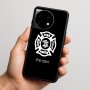 כיסוי בעיצוב אישי עם השם שלך לדגם - OnePlus 11R בעיצוב כבאי - תגית