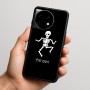 כיסוי בעיצוב אישי עם השם שלך לדגם - OnePlus 11R בעיצוב סקלטון