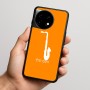 כיסוי בעיצוב אישי עם השם שלך לדגם - OnePlus 11R בעיצוב סקסופון