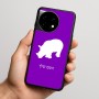 כיסוי בעיצוב אישי עם השם שלך לדגם - OnePlus 11R בעיצוב קרנף